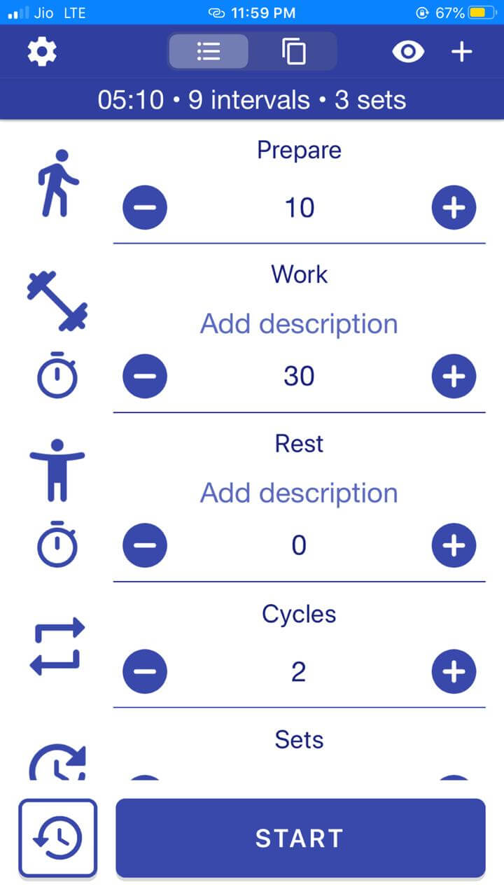 The only workout timer app you need to achieve your fitness goals in 30 days.