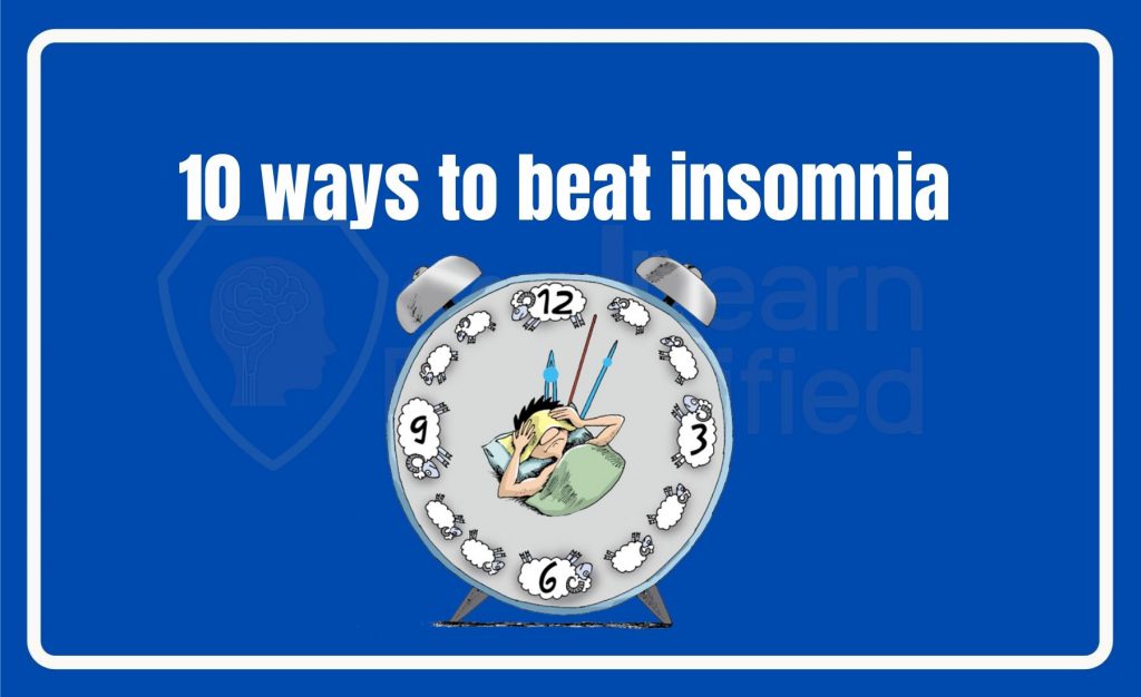 10 ways to beat insomnia